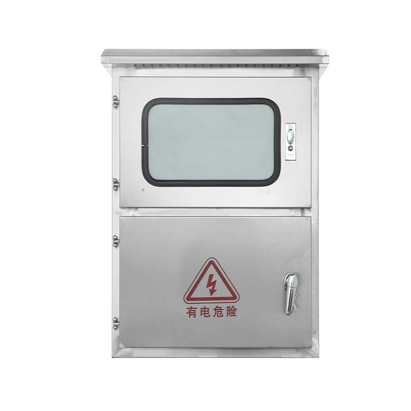 Boîtier en acier inoxydable pour installation photovoltaïque raccordée au réseau