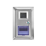 Boîtier de compteur mural extérieur en acier inoxydable