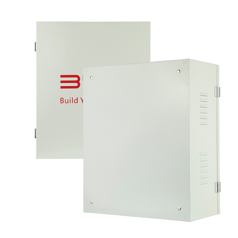 Boîtier de chargeur pour véhicule électrique avec pieds de fixation