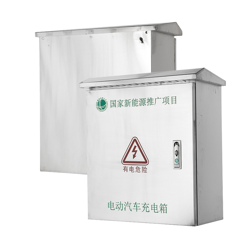 Boîtier de chargeur de véhicule électrique sur mesure en acier inoxydable