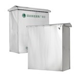 Boîtier de chargeur pour véhicule électrique en acier inoxydable avec trous prédécoupés