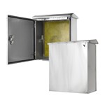 Boîtier de recharge pour véhicules électriques en acier inoxydable pour immeubles d'appartements