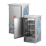 Boîtier en acier inoxydable avec unité de distribution d'alimentation intégrée