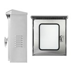 Coffret de distribution en acier inoxydable autoportant