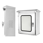 Plaque de montage pour boîte de distribution en acier inoxydable