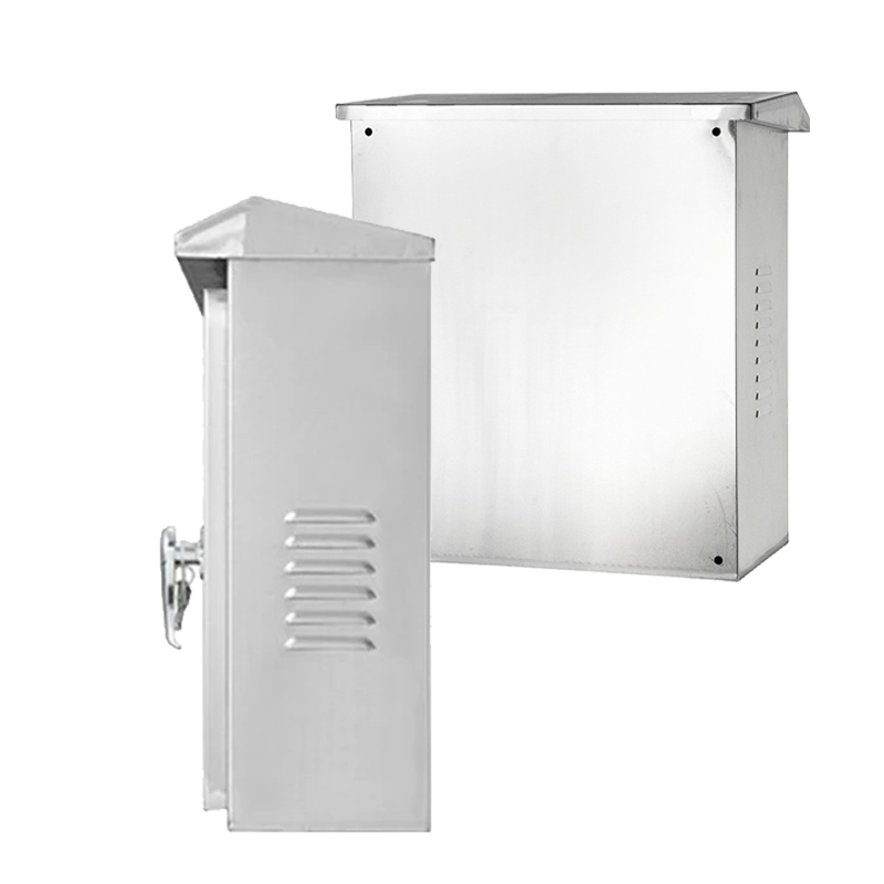 Boîtier de distribution en acier inoxydable avec protection contre les surtensions