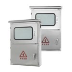 Boîtier photovoltaïque raccordé au réseau en acier inoxydable