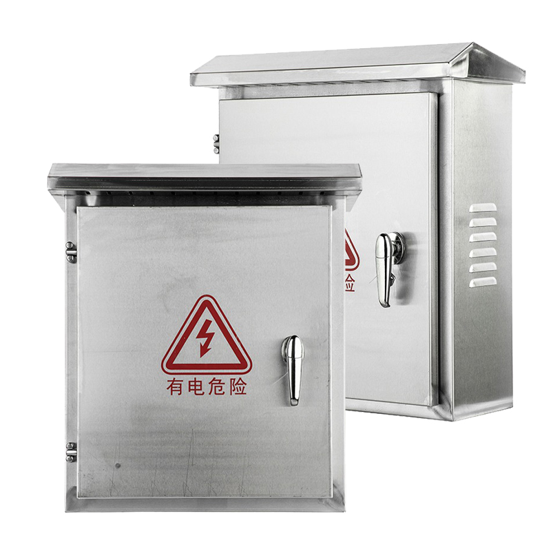 Coffret électrique extérieur en acier inoxydable