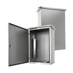 Boîtier d'équipement extérieur en acier inoxydable à montage au sol