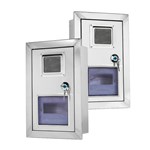 Boîtier de compteur encastré en acier inoxydable sur mesure