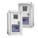 Boîtier de compteur de distribution encastré en acier inoxydable