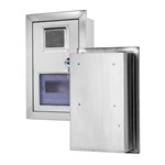 Boîtier de compteur mural étanche en acier inoxydable