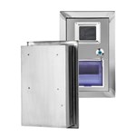 Boîte de distribution murale en acier inoxydable pour compteur