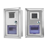 Boîtier mural pour compteur électrique en acier inoxydable