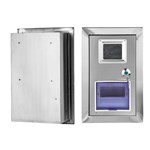Boîtier de compteur mural en acier inoxydable pour la maison