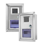 Boîtier de compteur mural en acier inoxydable antirouille