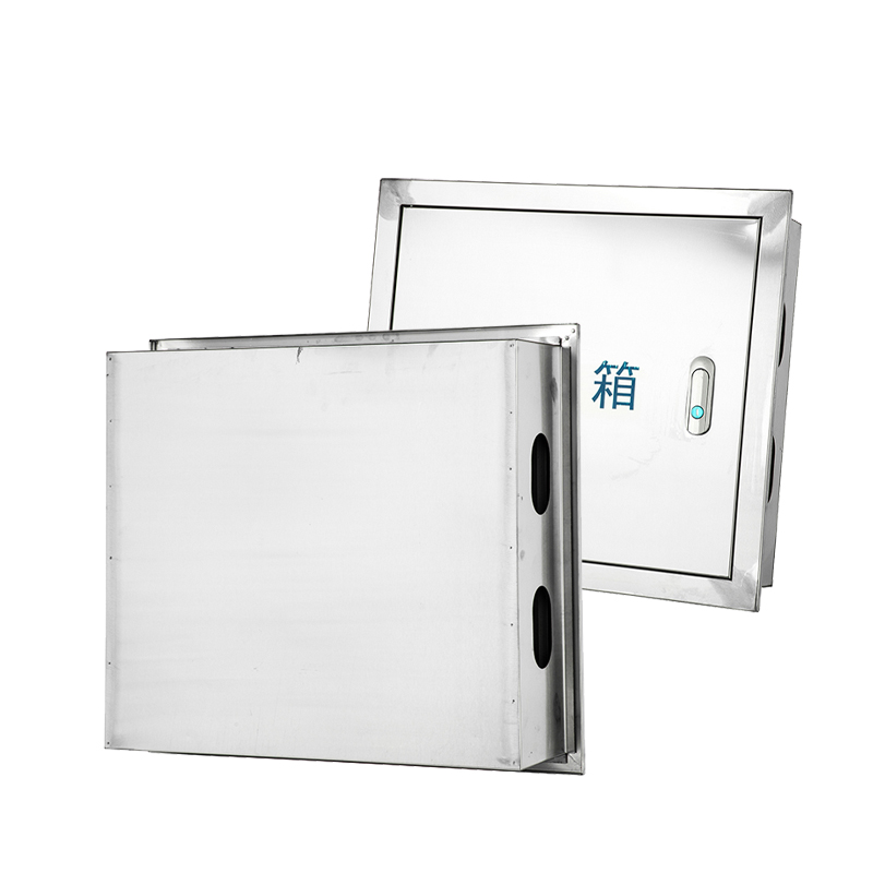 Boîtier de compteur d'eau en acier inoxydable mis à la terre