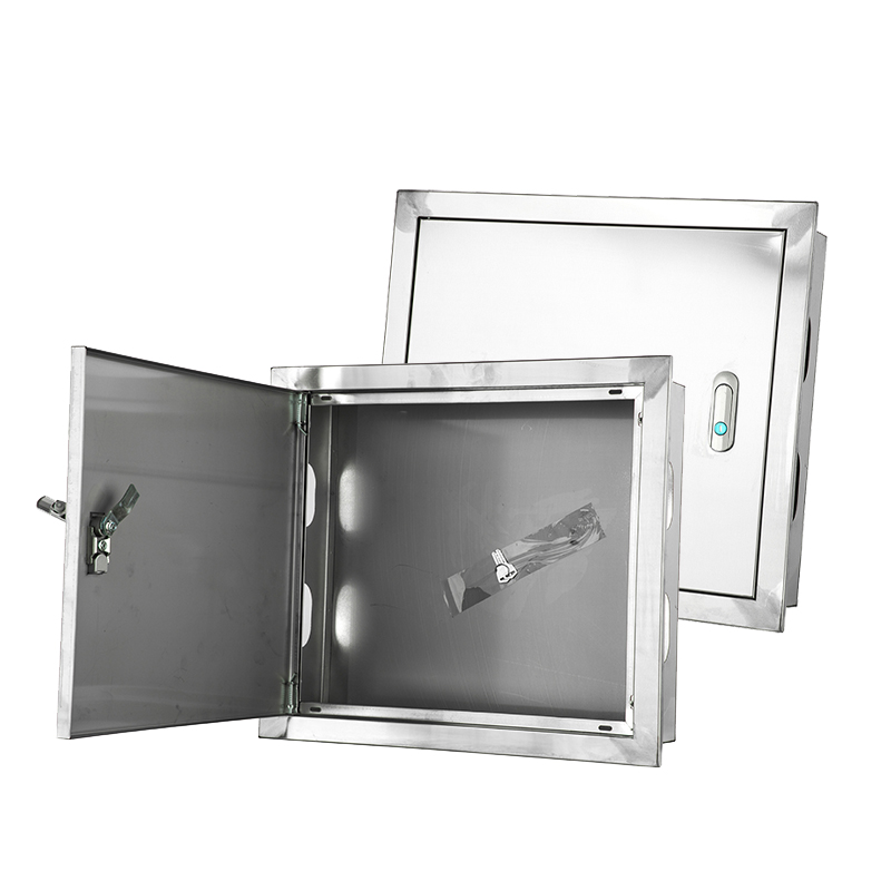 Boîtier de compteur d'eau en acier inoxydable accessible