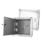 Boîtier de compteur d'eau en acier inoxydable accessible