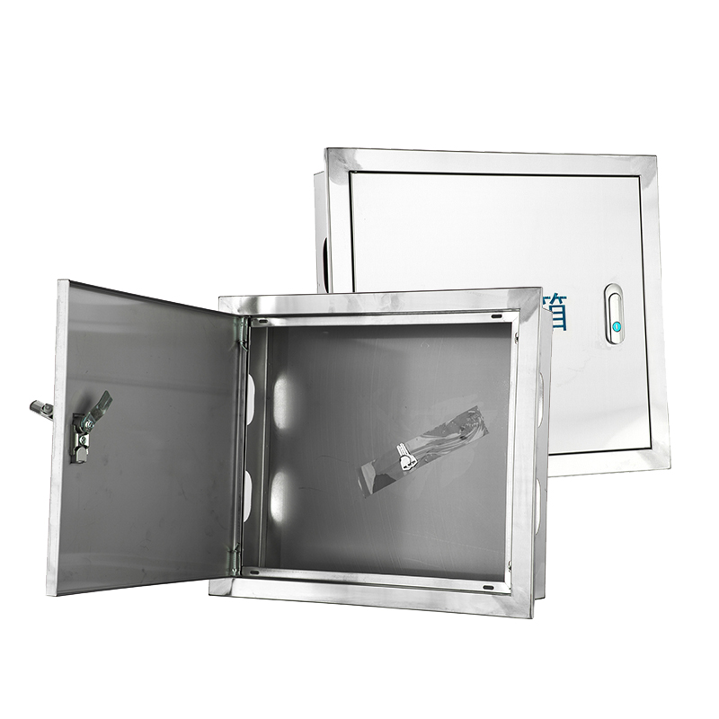 Boîtier de compteur d'eau en acier inoxydable résidentiel