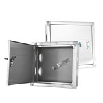 Boîtier de compteur d'eau en acier inoxydable résidentiel